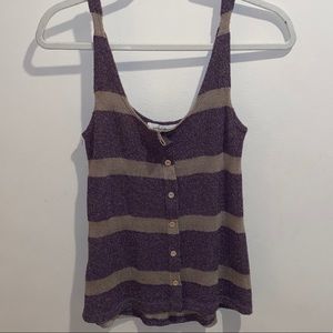 Purple/Tan Tank from Boutique